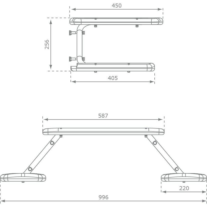 KBT Toys Picnic Table & Seats